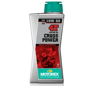 Aceite Motorex CROSS POWER 4T 10W/60 1LT