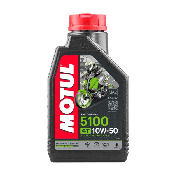Aceite Motul 5100 10w50 4T Semi-Sintetico