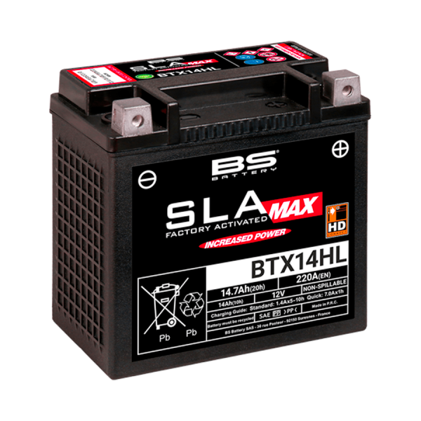 BATERÍA BS BATTERY BTX14HL SLA MAX