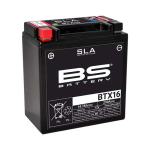 BATERÍA BS BATTERY BTX16 SLA (ACTIVADA)