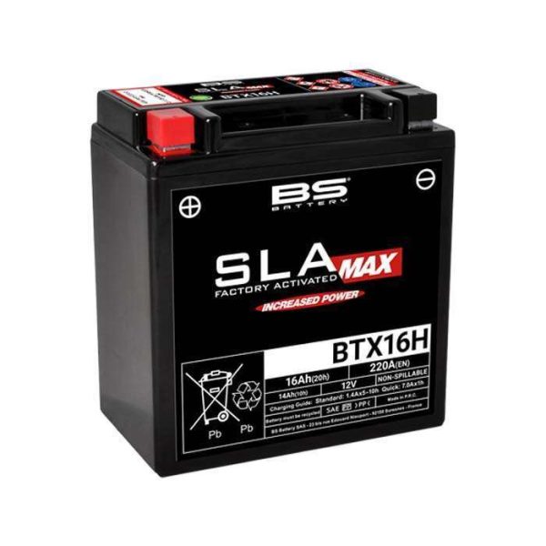 BATERÍA BS BATTERY BTX16H SLA MAX