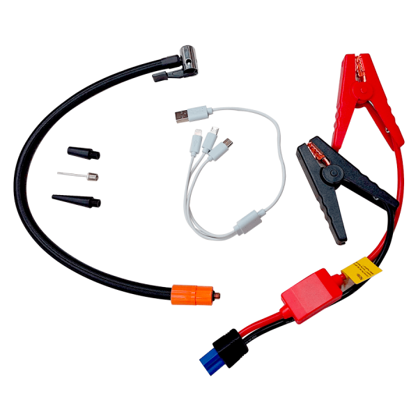 POWER BOX PROTECH JUMP STARTER 12V/500A CARGADOR - PARTIDOR - INFLADOR - Imagen 2