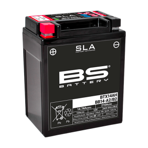 BATERÍA BS BATTERY BTX14AH//BB14-A2/B2 SLA (ACTIVADA)