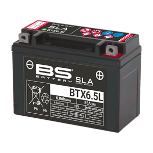 BATERÍA BS BATTERY BTX6.5L SLA (ACTIVADA)