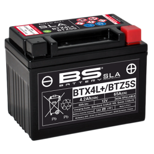 BATERÍA BS BATTERY BTX4L+/BTZ5S SLA (ACTIVADA)