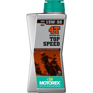 Aceite Motorex TOP SPEED 4T 15W/50 1LT