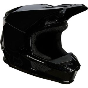 CASCO FOX V1 PLAIC NEGRO