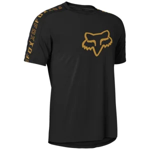CAMISETA FOX RANGER DR SS [NEGRO/DORADO]