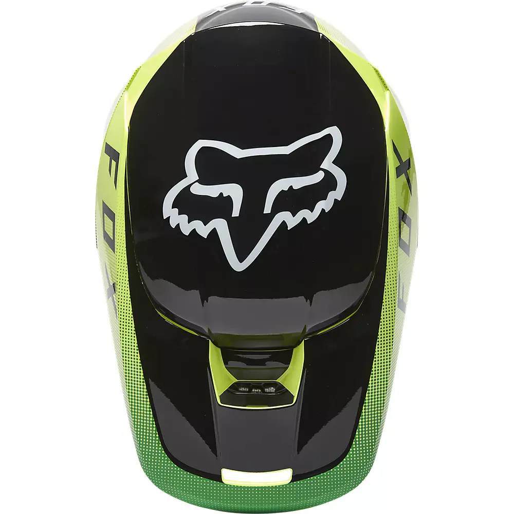 Casco Moto V1 Ridl Amarillo Fox Racing - Imagen 3