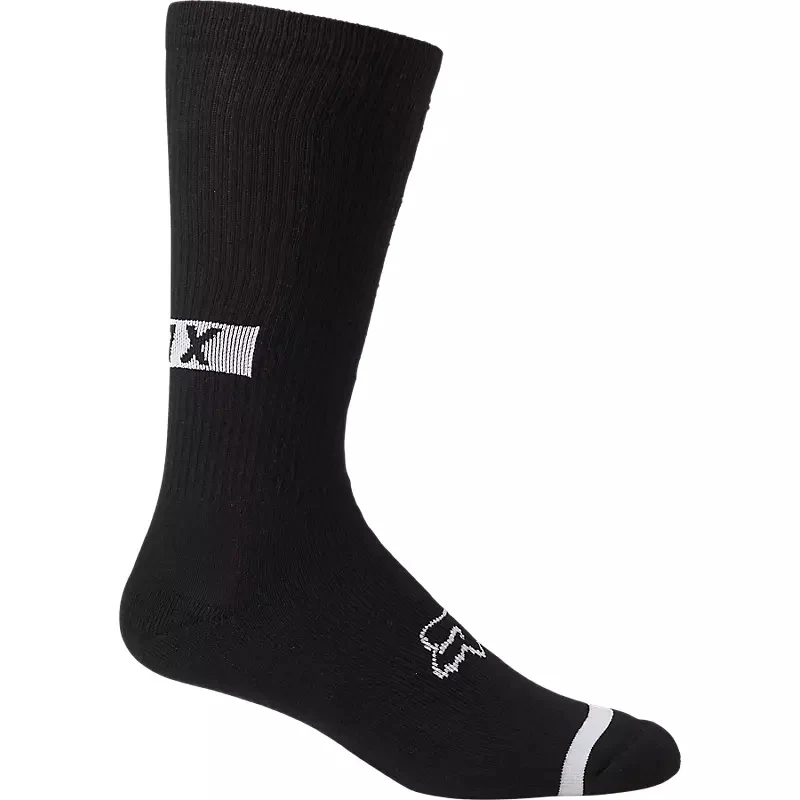 FOX Calcetines Bicicleta 10" Defend Crew Negro
