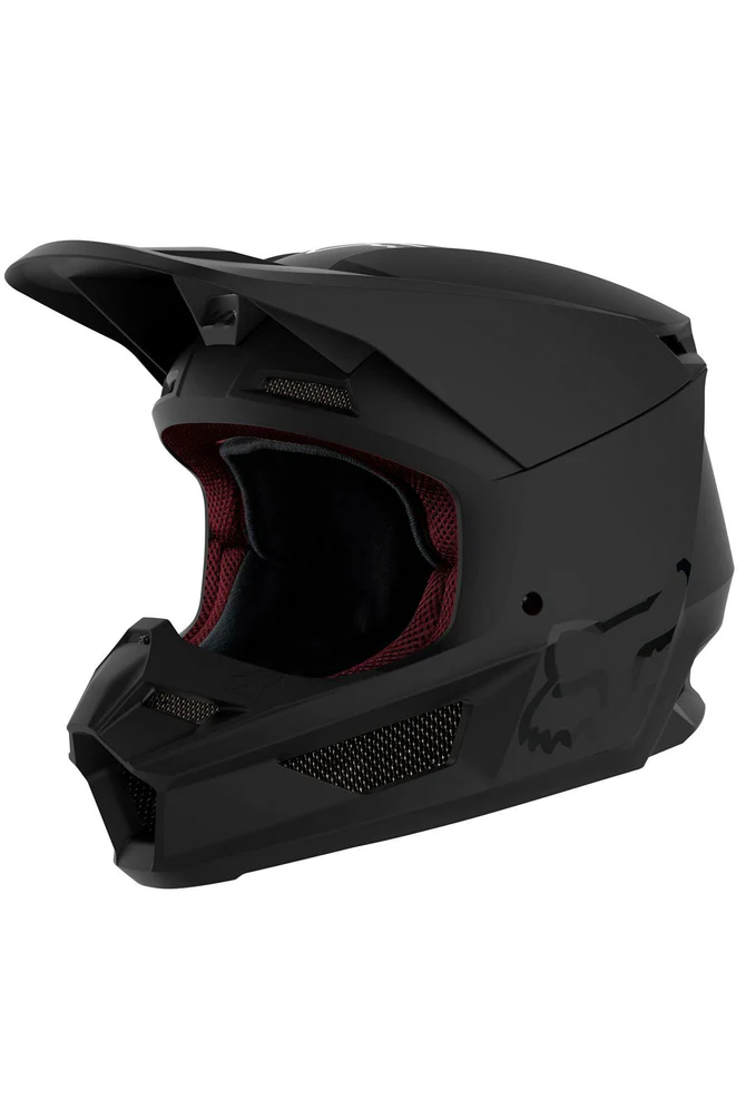 Casco Moto V1 Negro Matte Fox - Imagen 2