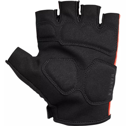 Guantes Bicicleta Ranger Gel Half Finger Naranjo - Imagen 2