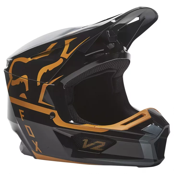 CASCO FOX V2 MERZ NEGRO/ORO
