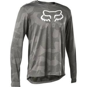 Camiseta de manga larga FOX Ranger Tru Dri gris 2022