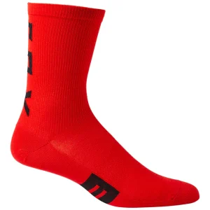 CALCETINES FOX FLEXAIR DE MERINO DE 6 PULGADAS [ROJO FLO]
