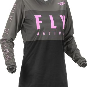 TRAJE F-16 JERSEY GREY/BLACK/PINK MD