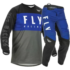 FLY RACING TRAJE F-16 AZUL GRIS