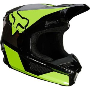 Casco Moto V1 Revn Amarillo Fluor Fox Racing