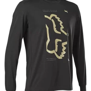 CAMISETA FOX RANGER DR LS - NEGRA