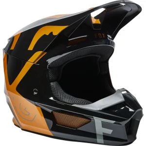 FOX Casco Moto V1 Skew Negro