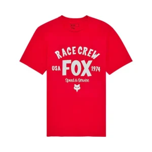Polera Lifestyle Slogan Premium Rojo Fox