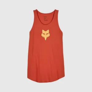POLERA LIFESTYLE MUJER FOX HEAD NARANJO