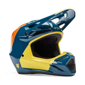 CASCO FOX V3 AZUL NEGRO (A2)
