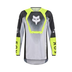 Camiseta Fox 180 Collect  Gris/Amarillo