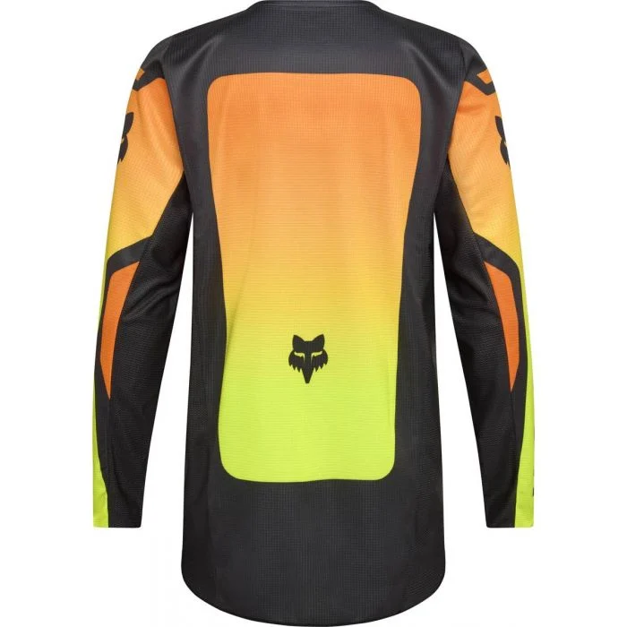 Camiseta Fox Racing 180 Shield amarillo Naranjo - Imagen 2