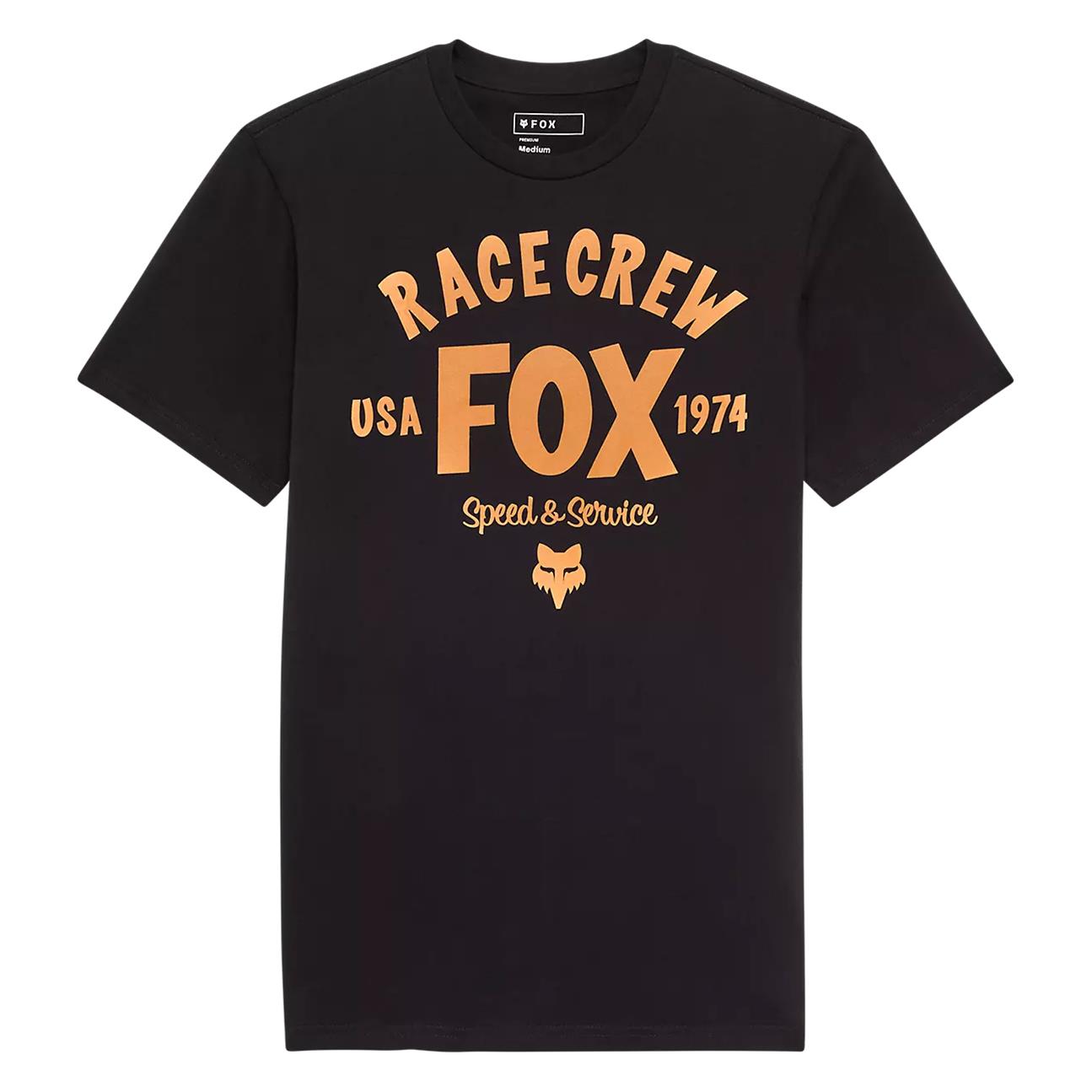 polera premium con eslogan de Fox Racing