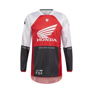 Polera Moto Honda 180 Rojo Fox