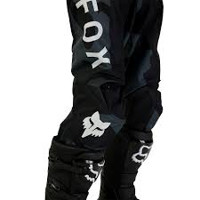Pantalon Moto 180 Bnkr Camo Negro Fox