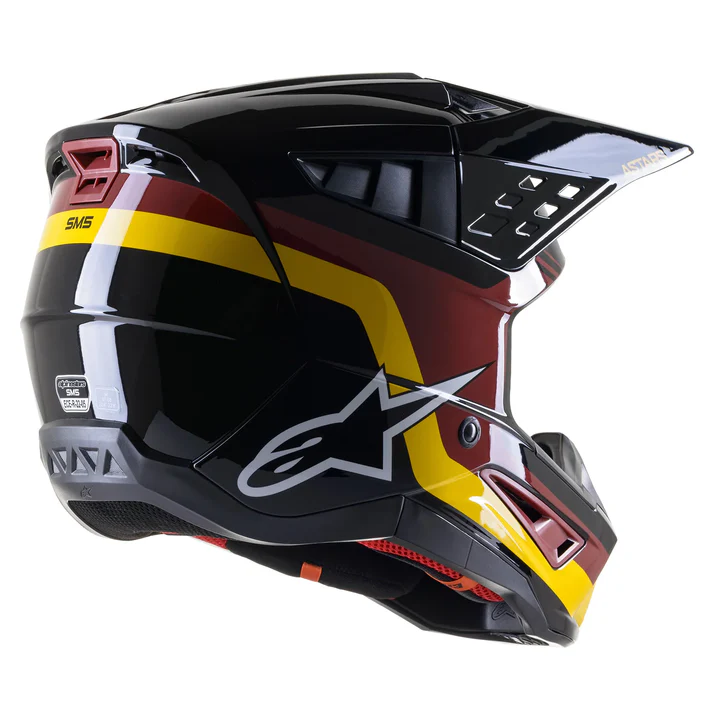 CASCO ALPINESTARS S-M5 VENTURE HELMET ECE - Imagen 2