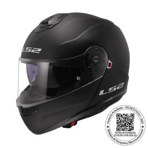 CASCO LS2 FF908 STROBE II SOLID NEGRO MATE