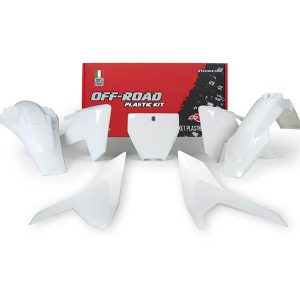 KIT DE PLÁSTICOS HUSQVARNA SIN PROTECTORES DE HORQUILLA R-TECH