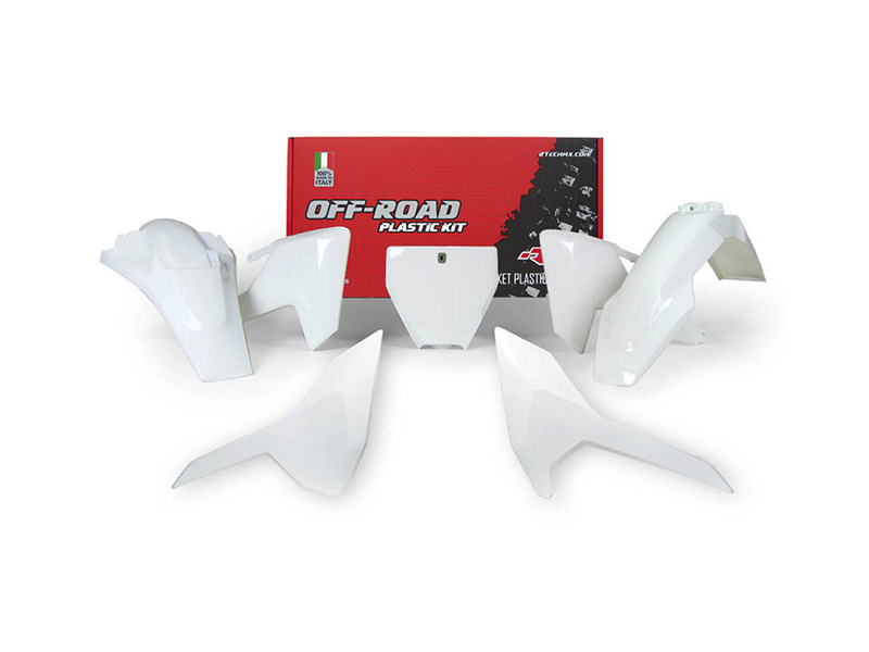 KIT DE PLÁSTICOS HUSQVARNA SIN PROTECTORES DE HORQUILLA R-TECH