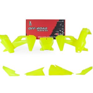 KIT DE PLÁSTICOS HUSQVARNA SIN PROTECTORES DE HORQUILLA R-TECH