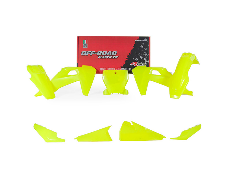 KIT DE PLÁSTICOS HUSQVARNA SIN PROTECTORES DE HORQUILLA R-TECH