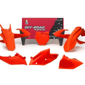 KIT DE PLÁSTICOS KTM SIN PROTECTORES DE HORQUILLA R-TECH
