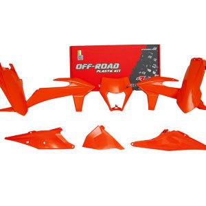 KIT DE PLÁSTICOS KTM SIN PROTECTORES DE HORQUILLA R-TECH