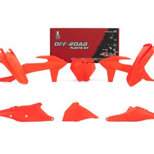 KIT DE PLÁSTICOS KTM SIN PROTECTORES DE HORQUILLA R-TECH