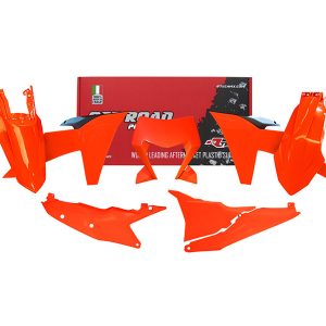 KIT DE PLÁSTICOS KTM SIN PROTECTORES DE HORQUILLA R-TECH