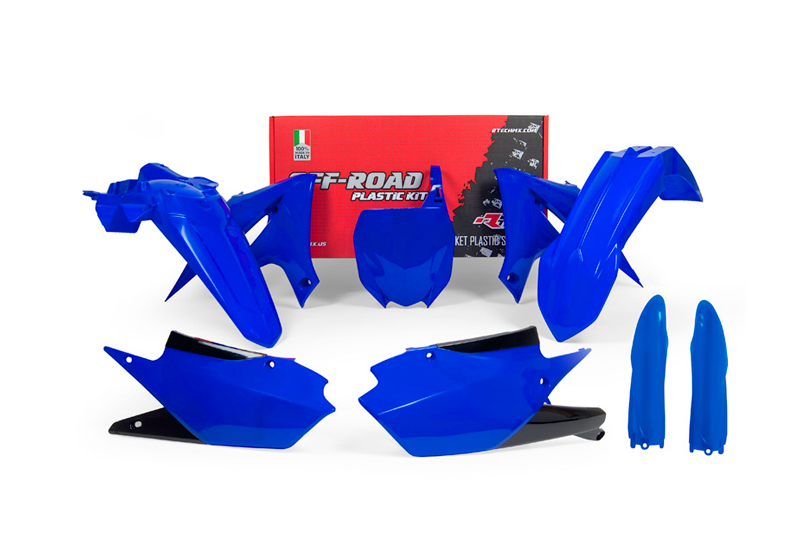 KIT DE PLÁSTICOS PARA YAMAHA YZ CON PROTECTORES DE HORQUILLA R-TECH