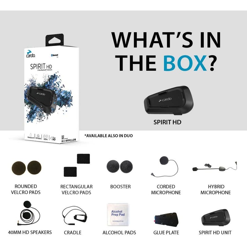 INTERCOMUNICADOR CARDO SPIRIT HD - Imagen 2