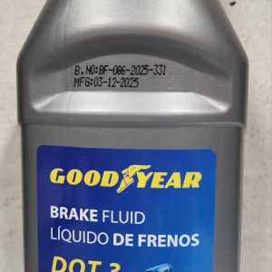 LIQUIDO DE FRENOS GOODYEAR DOT 3 500ML
