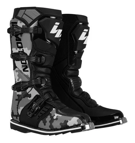 BOTAS MOTO MX INMOTION NEGRO