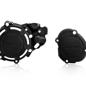 TAPAS PROTECTORAS DE MOTOR YAMAHA YZ 125 NEGRO