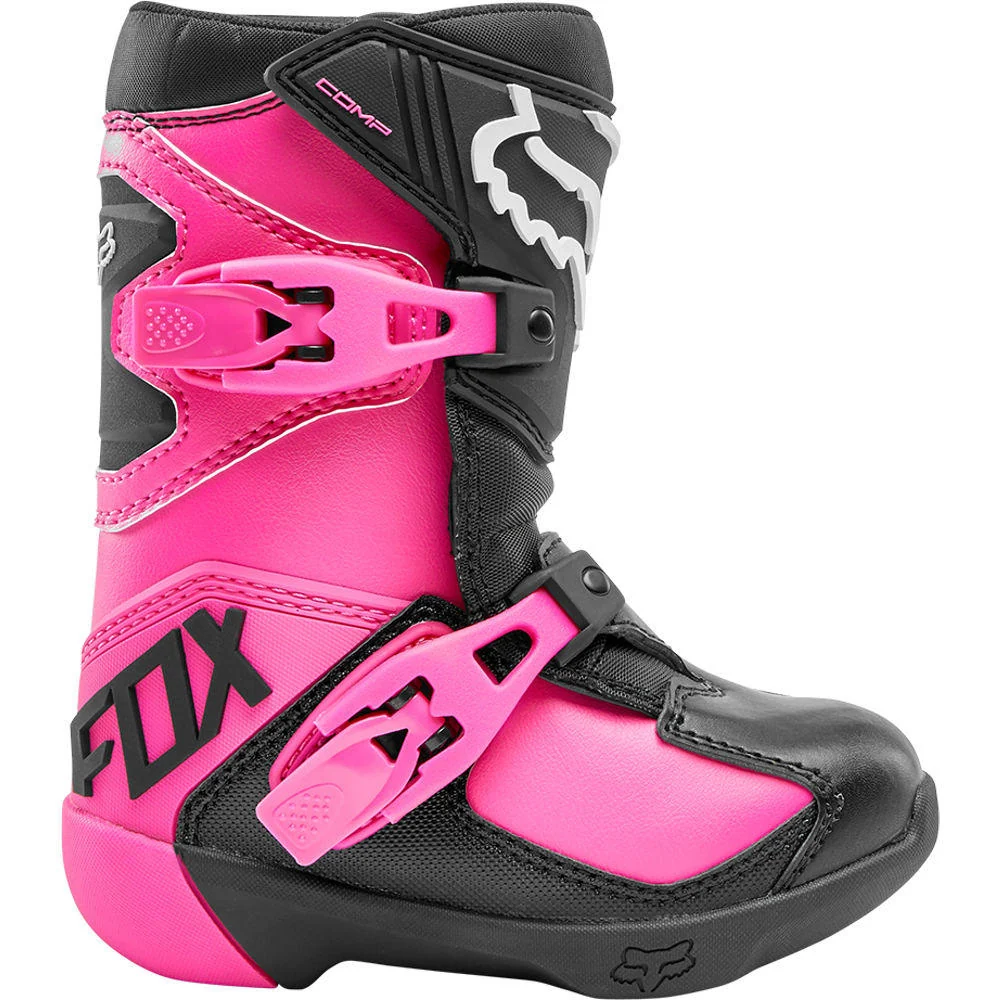 BOTAS FOX INFANTIL COMP K NEGRO ROSADO - Imagen 2