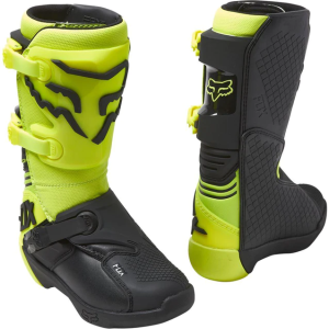 BOTAS NIÑO COMP AMARILLO FLUOR