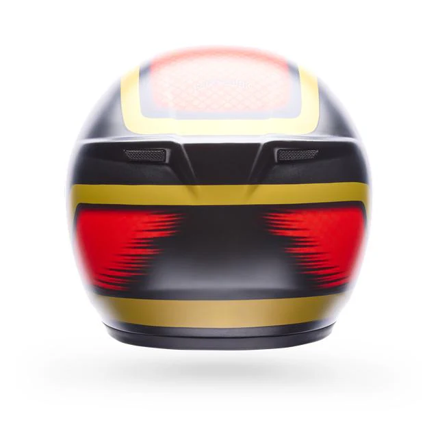 CASCO BELL SRT THE GOOD RIDE NEGRO ROJO - Imagen 4